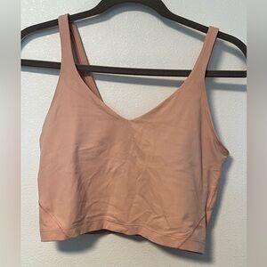 Lululemon Align Tank pale pink size 8